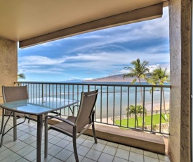 Beachfront Kihei Sanctuary with Lanai and Ocean Views!