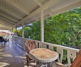 Sunny Kailua-Kona Studio with Large Oceanview Balcony