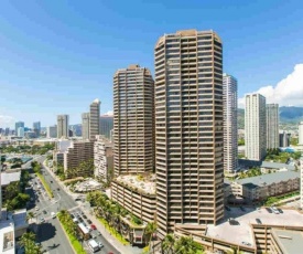 Ilikai Tower 1 Bedroom City View Condos with Private Lanai & Free Wifi!