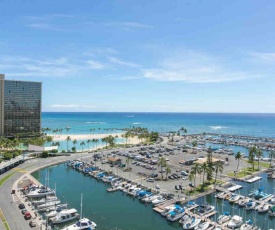 Ilikai Marina 1688 Yacht Harbor View 1BR