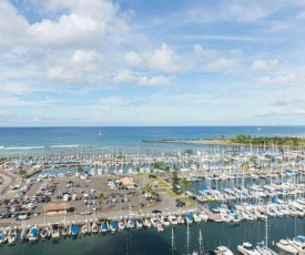 Ilikai Tower 1708 Yacht Harbor View 1BR