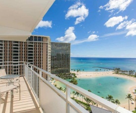 Ilikai Tower 1744 Yacht Harbor View 2BR