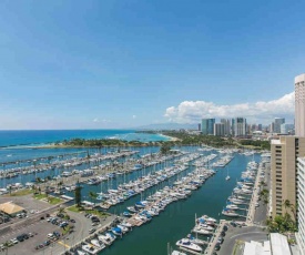 Ilikai Tower 2141 Yacht Harbor View 1BR