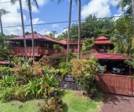 The Bali House and Cottage at Kehena Beach Hawaii