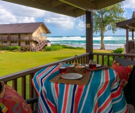 Hanalei Colony Resort E3 -on the beach, gorgeous inside, beautiful ocean view